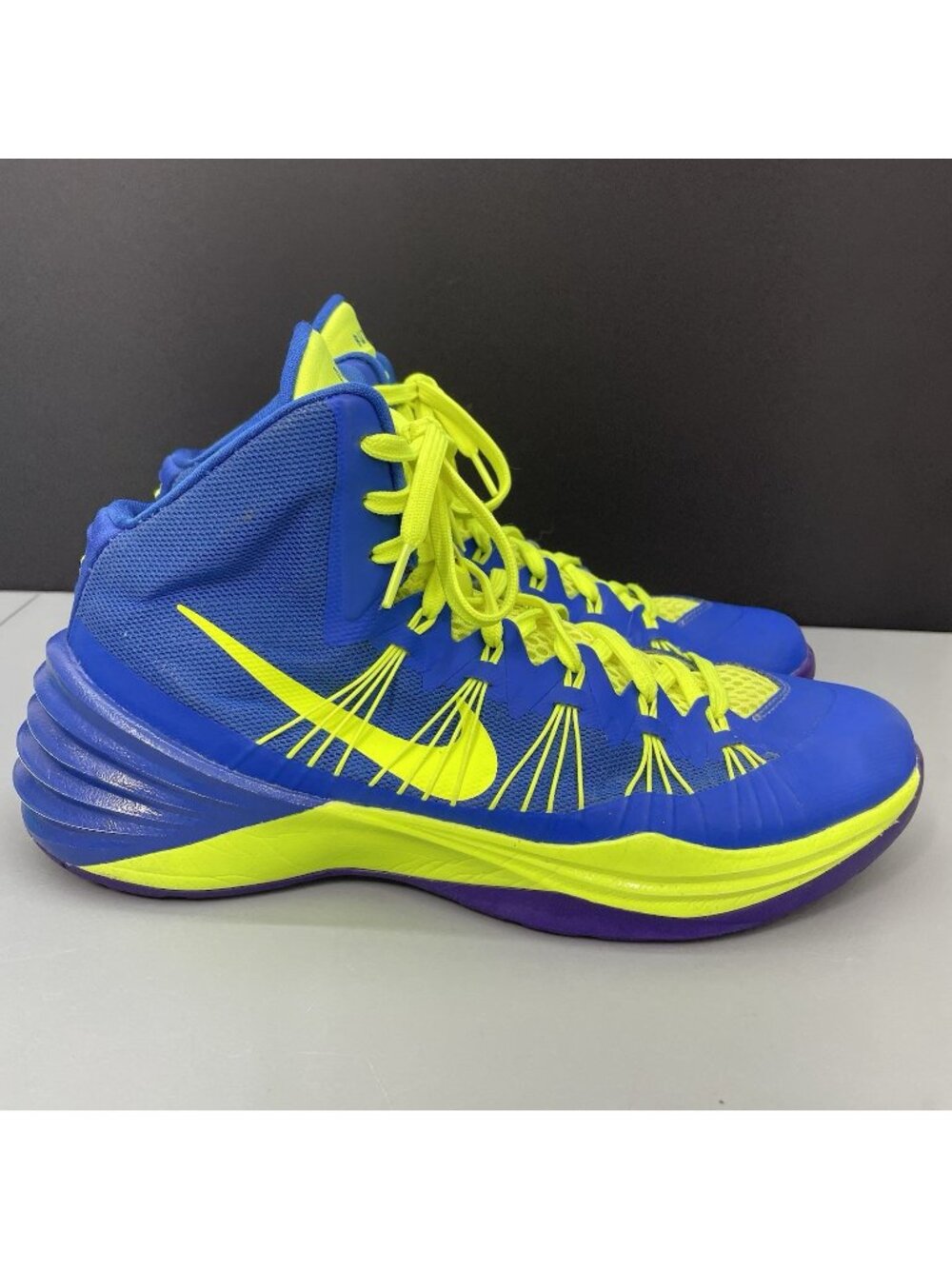 Nike iD Hyperdunk 2013 Sneakers Shoes Custom Basketball Athletic Blue Men 10.5